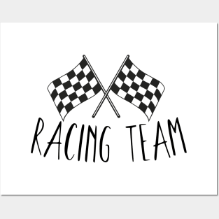 Racing team Posters and Art